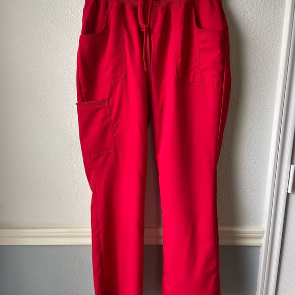 Set of top and bottom Scrubstar scrub small size red color - Picture 2 of 12